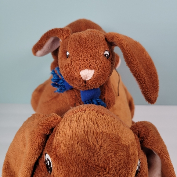 Guess How Much I Love You Board Book Rabbit and Baby Bunny Plush Stuffed Animals - Picture 13 of 16
